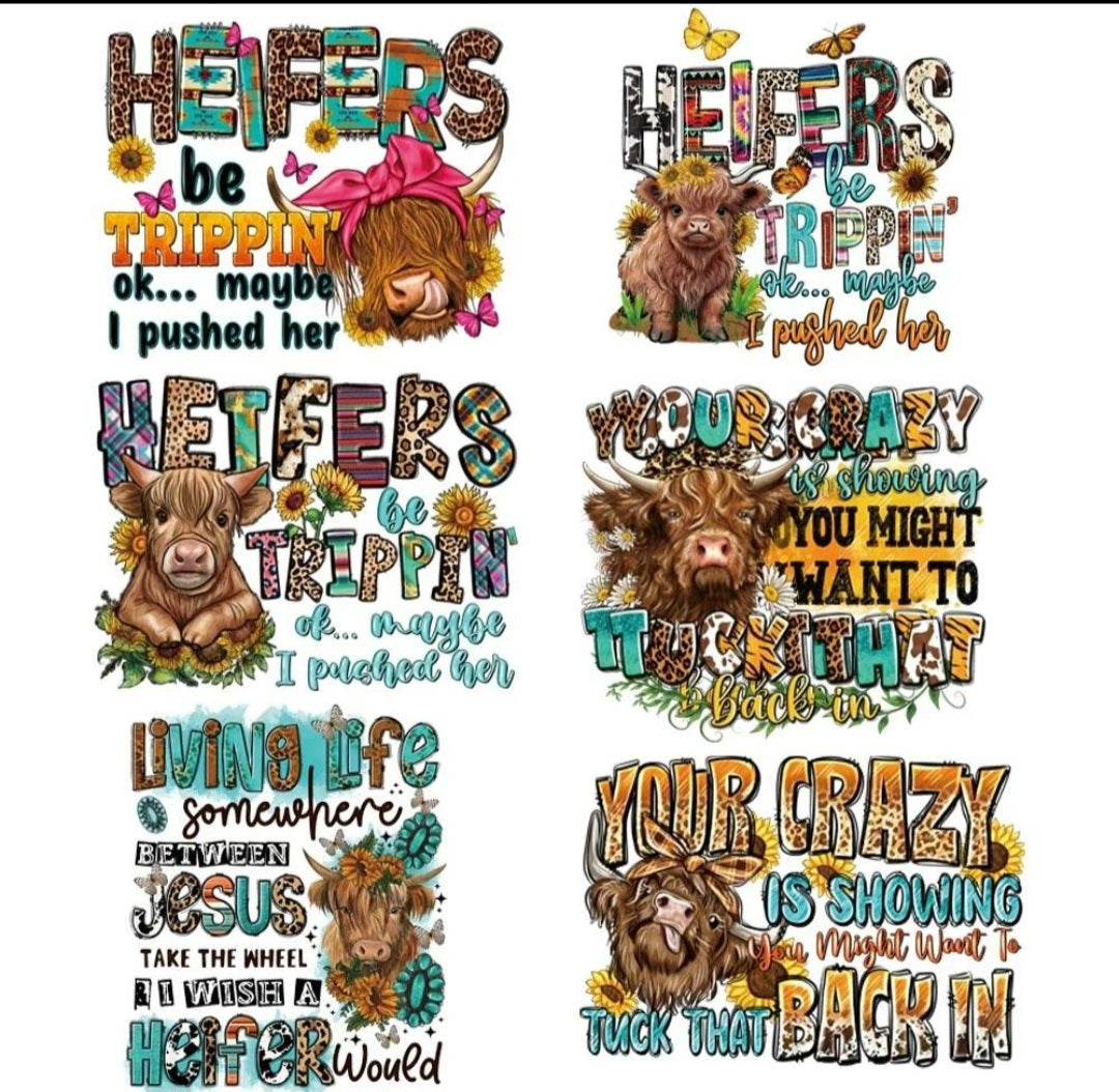 TSHIRT Heat TRANSFERS