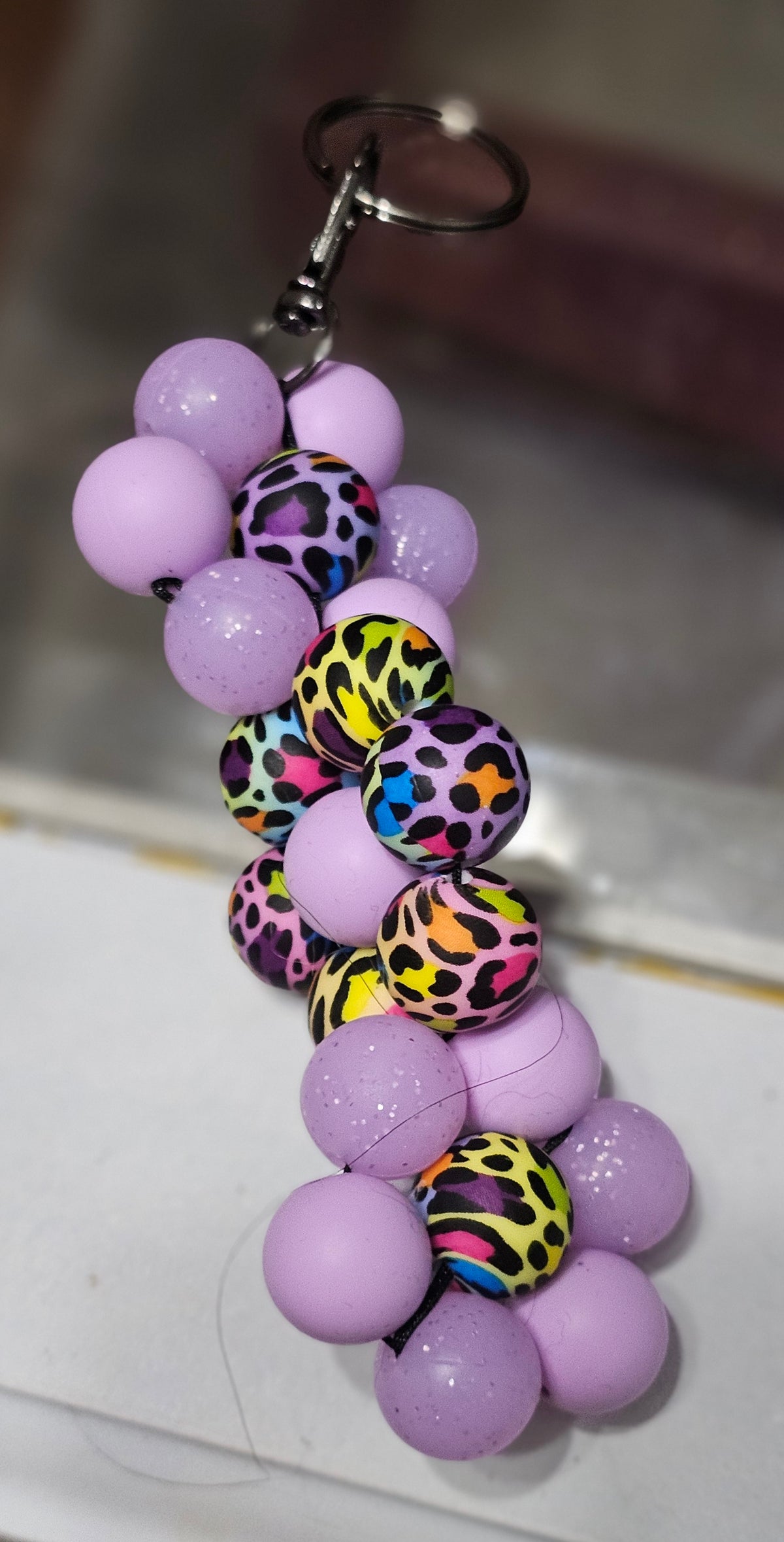 Twisted Flower Keychains